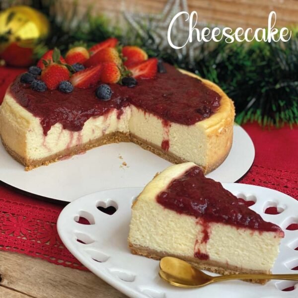 cheese cake bolíssimo de natal curso de confeitaria de natal