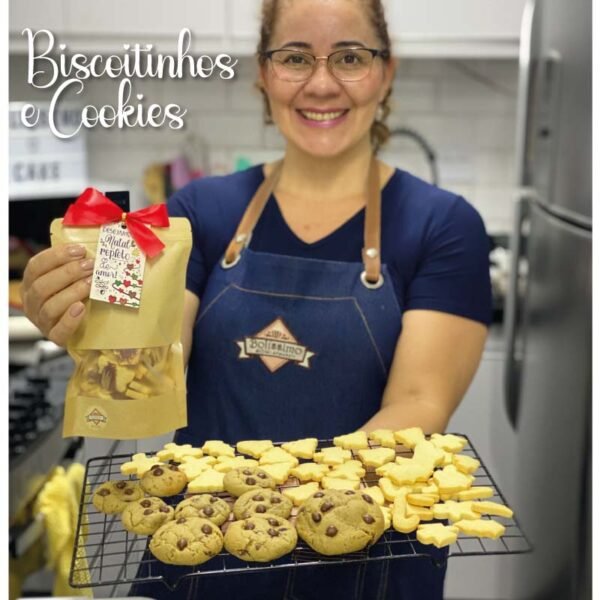 Curso de Confeitaria. Curso de biscoitos amanteigados e Cookies